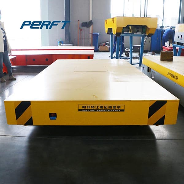 Outdoor Battery Operated Transfer Trolley For Steel Liquid